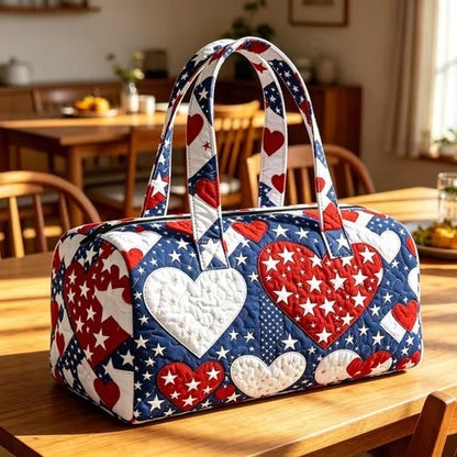 3D Printed Quilted Cotton Travel Bag Fashion Printed Women's Yoga Bag Handbag