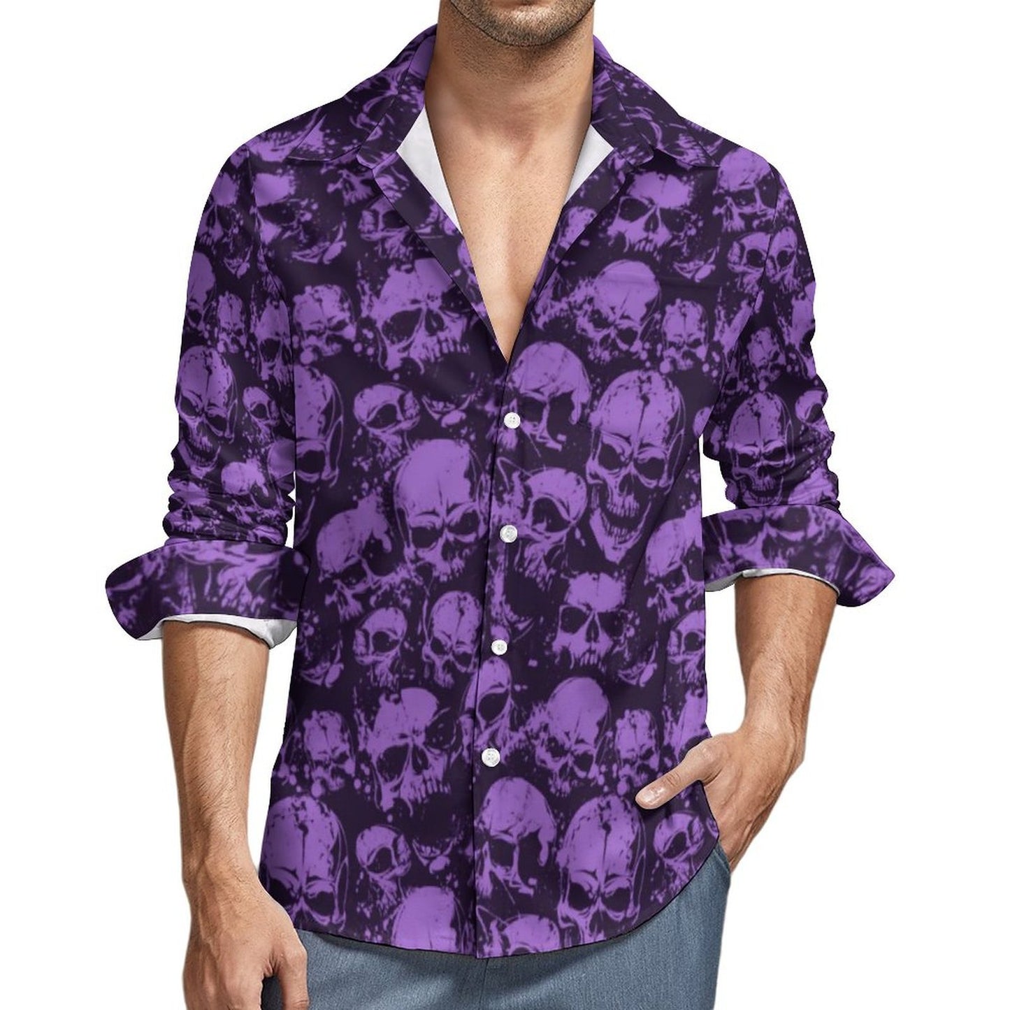 3D Printed Skull Beach Shirt