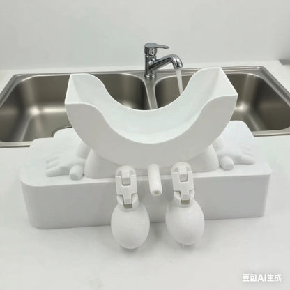3D Printed Smiley Sponge Drainage Holder