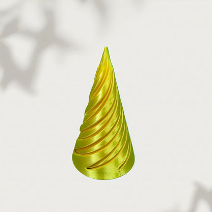 3D-Printed Spiral Stress-Relief Cone 3D Desktop Decoration