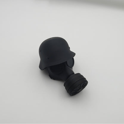 3D Printed Toy Trailer Coupling Cover Cap Helmet Model