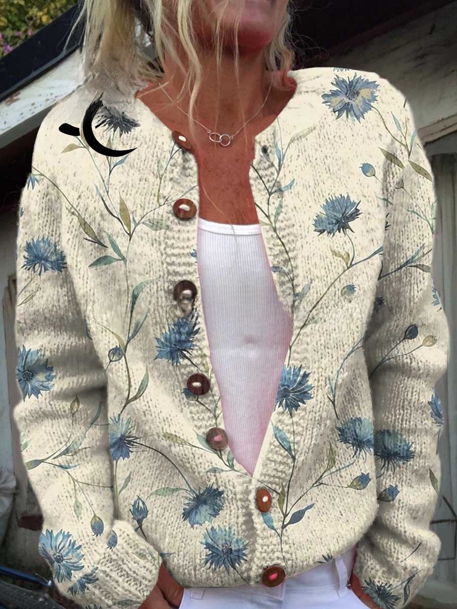 3D Printed Women's Cardigan Sweater