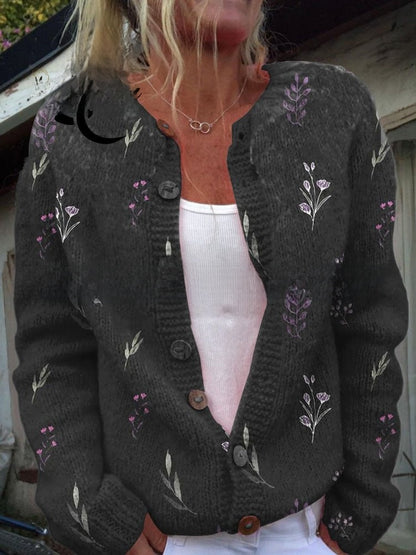 3D Printed Women's Cardigan Sweater