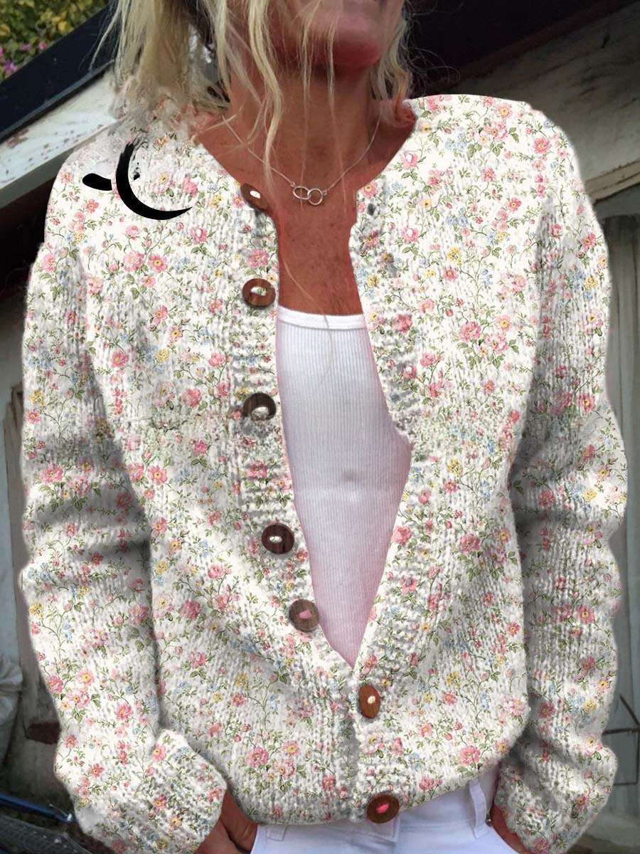 3D Printed Women's Cardigan Sweater