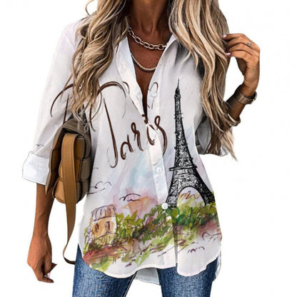 3D Printed Womens Long Sleeve Cardigan