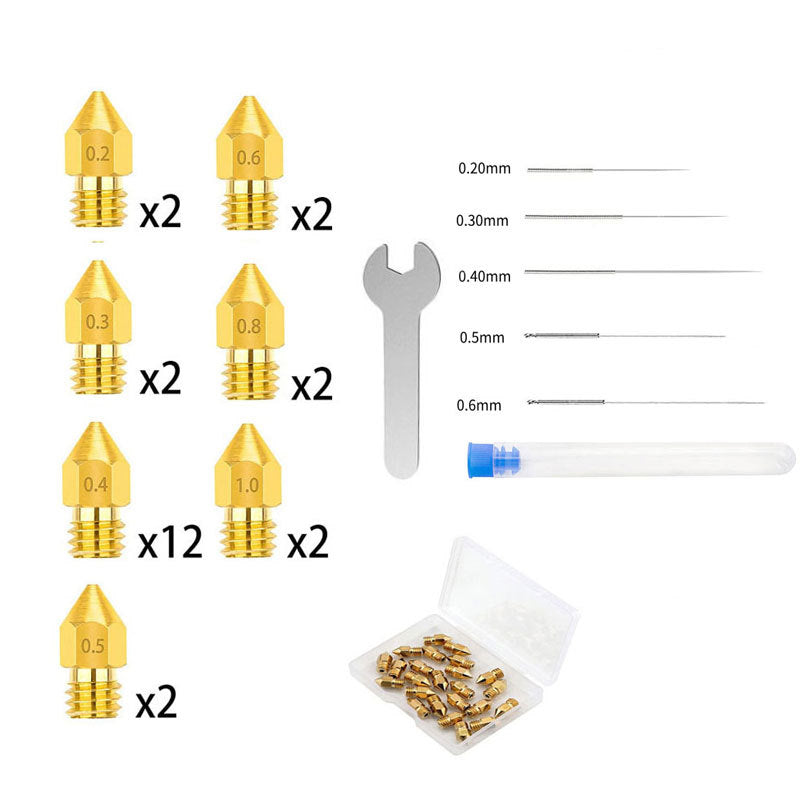3D Printer Brass Nozzle