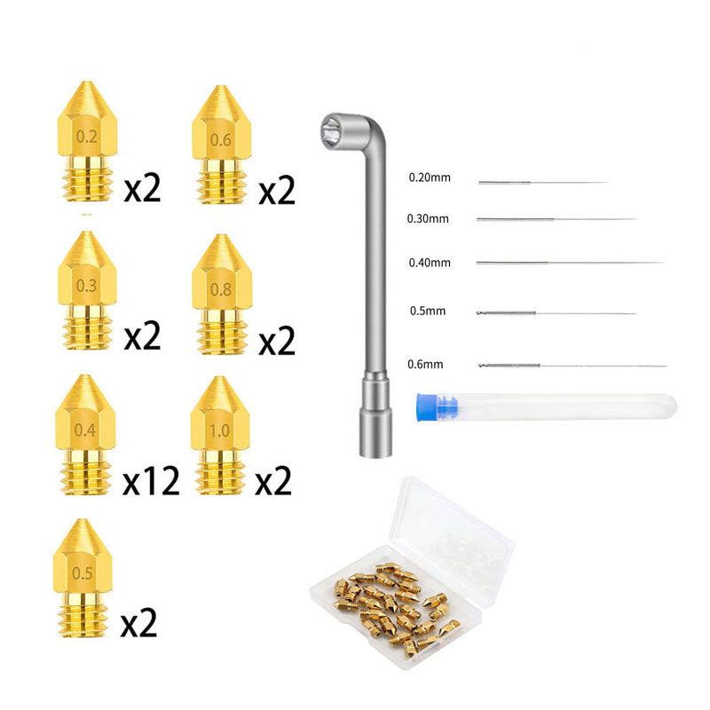 3D Printer Brass Nozzle