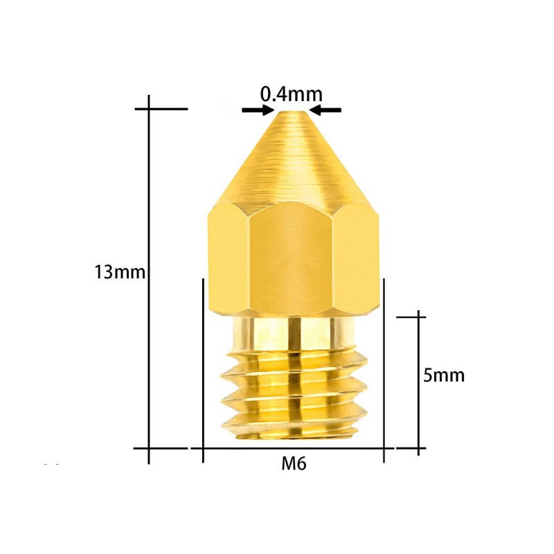 3D Printer Brass Nozzle