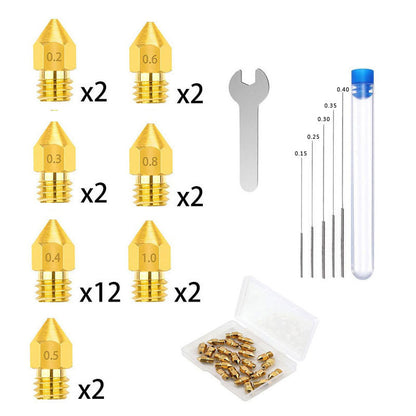 3D Printer Brass Nozzle
