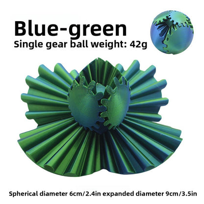 3D Printing Gear Ball Fidget Toy