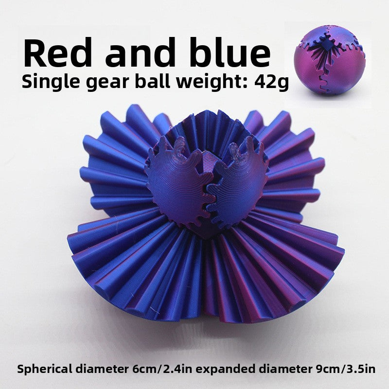 3D Printing Gear Ball Fidget Toy