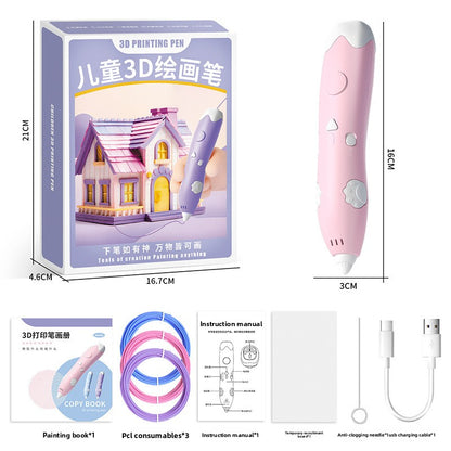 3D Printing Pen DIY Creative Drawing Tool