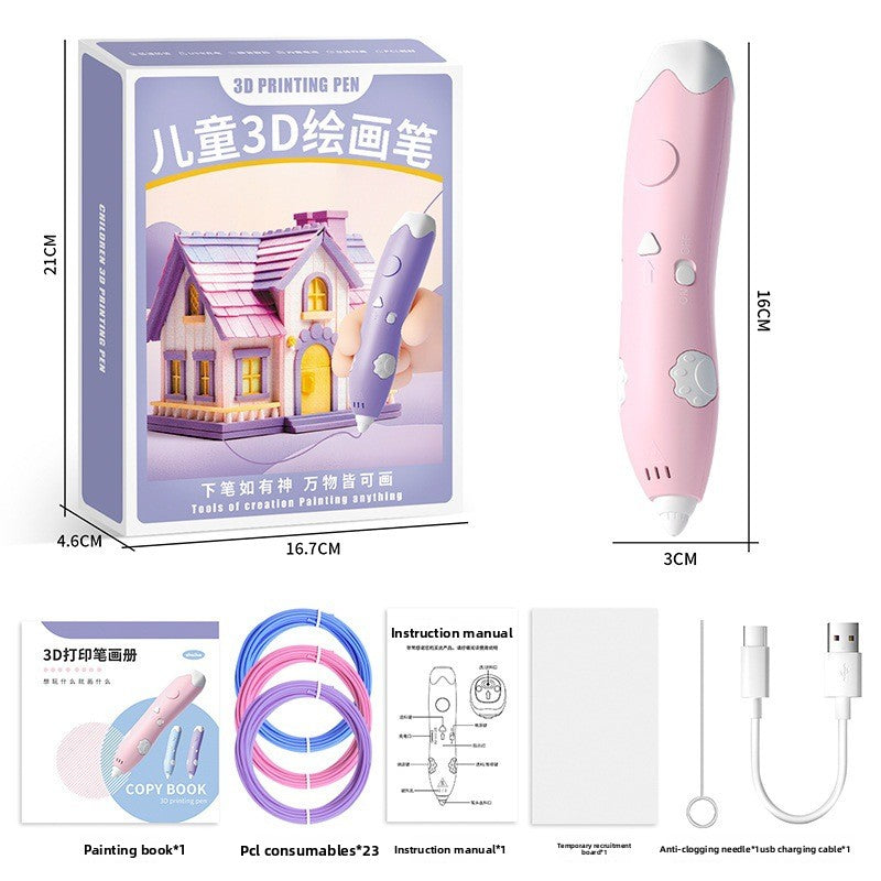 3D Printing Pen DIY Creative Drawing Tool