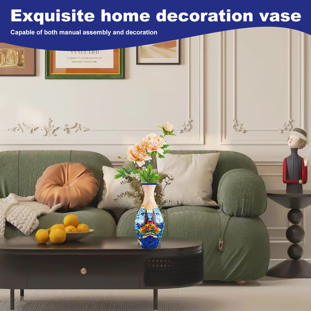 3D puzzle vase