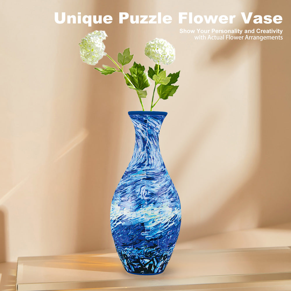 3D puzzle vase