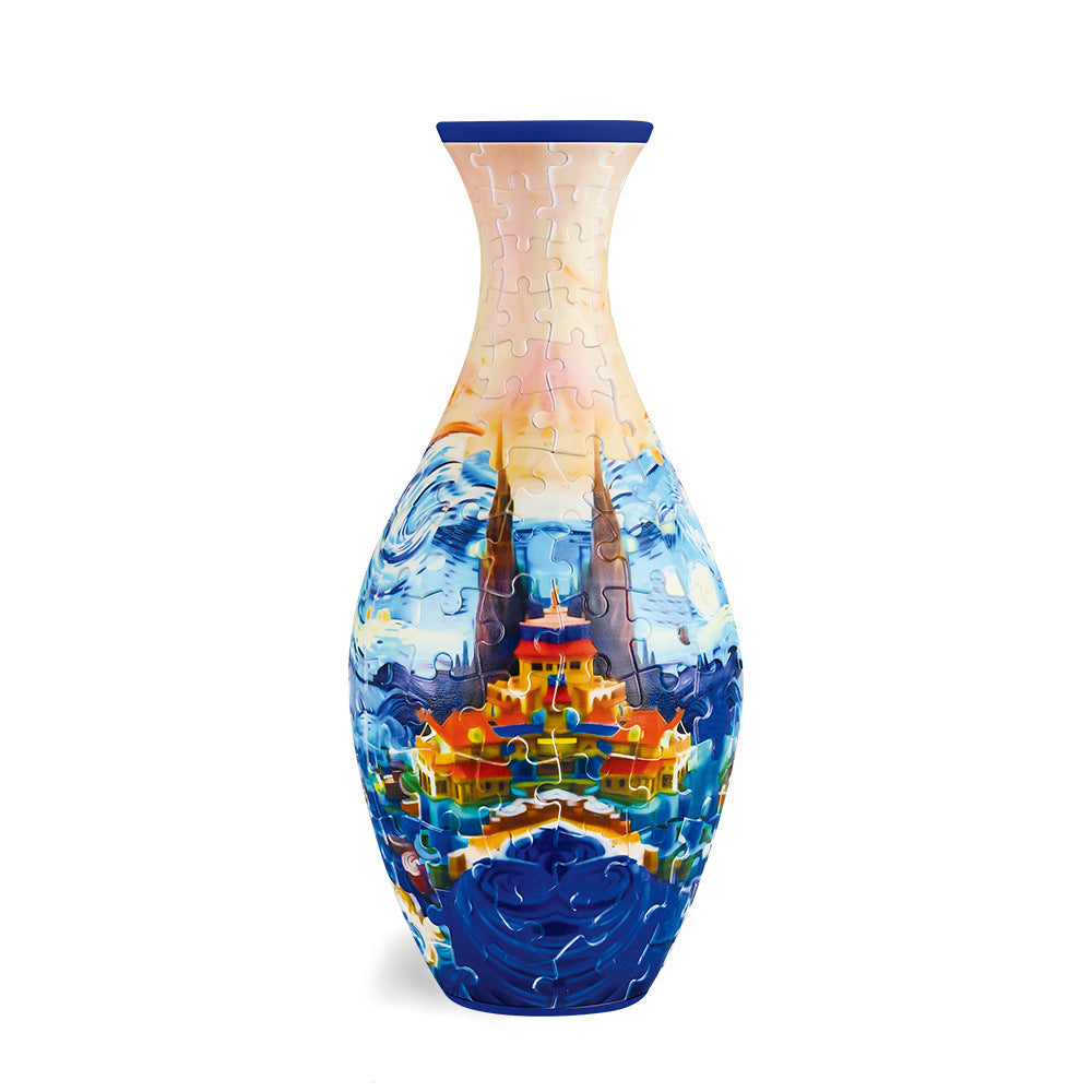 3D puzzle vase