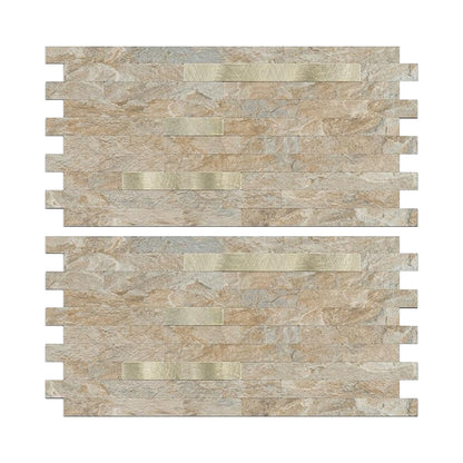 3D Self-Adhesive Metal Mosaic Wall Sticker