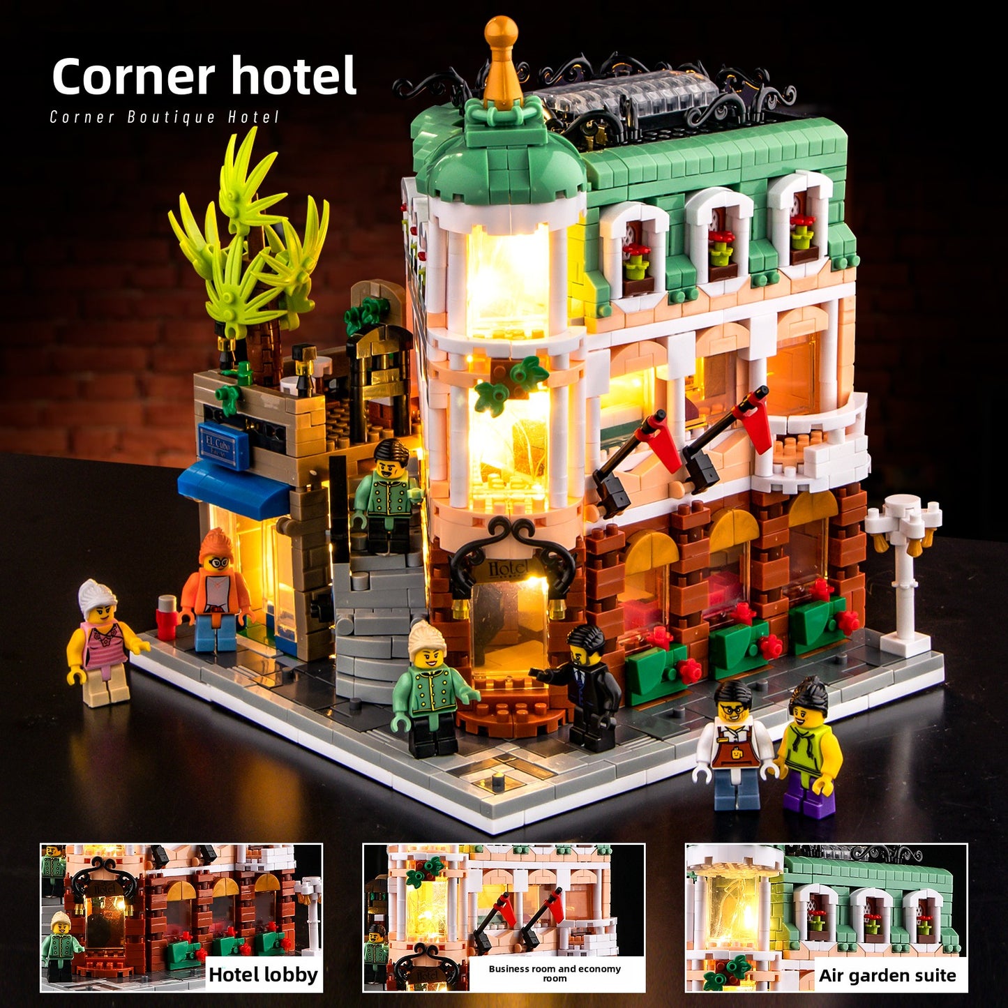 3D Starry Night Building Block Set