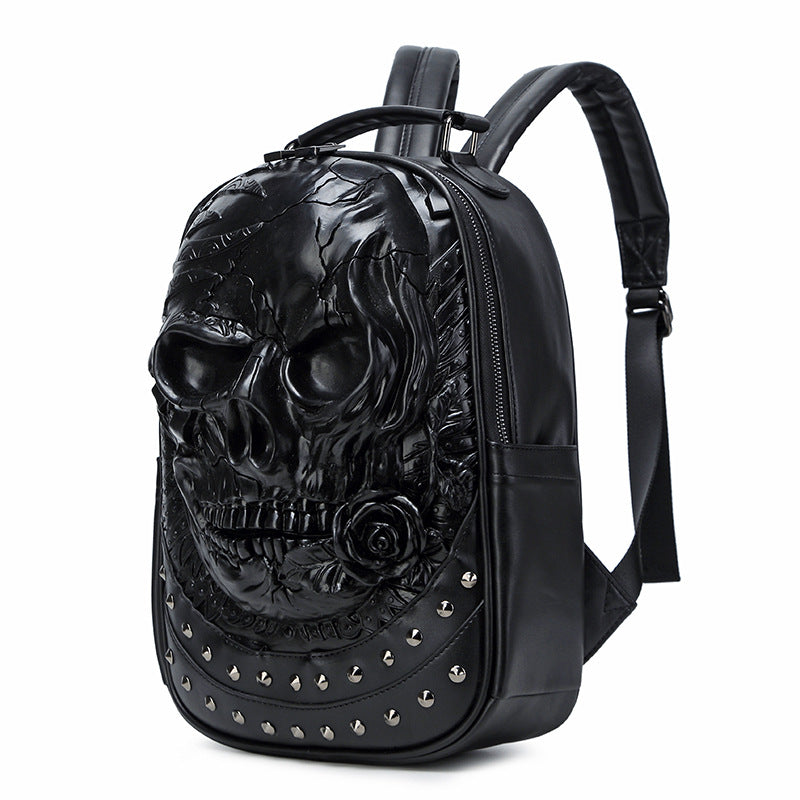3D Stereo Personalized Skull Backpack