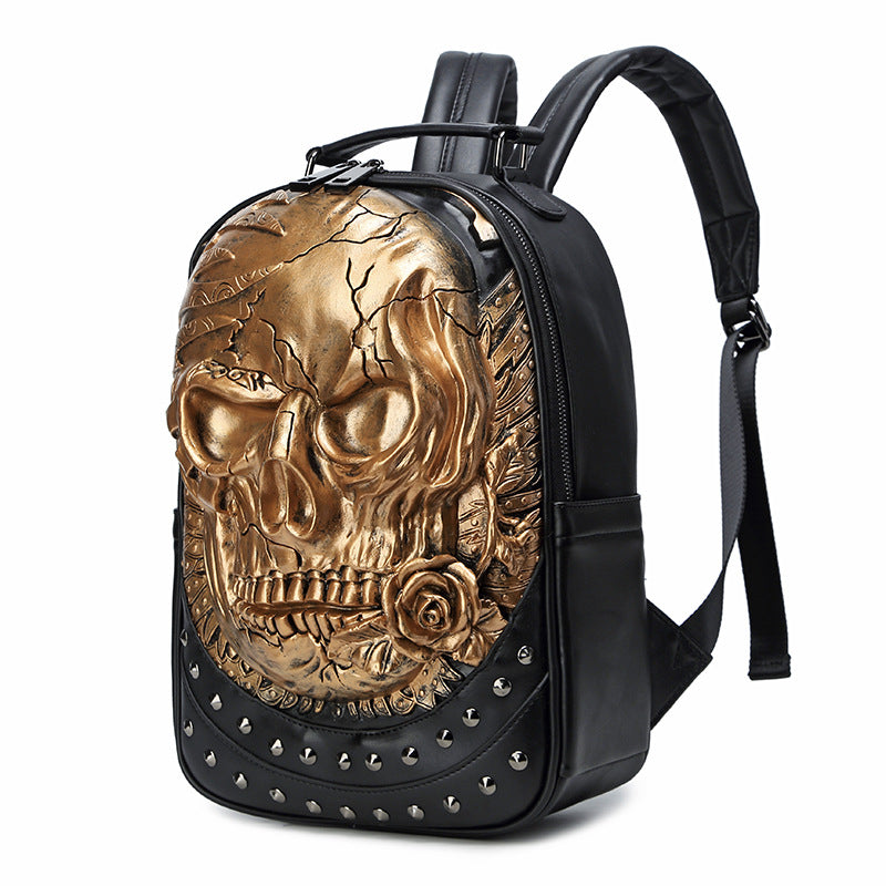 3D Stereo Personalized Skull Backpack