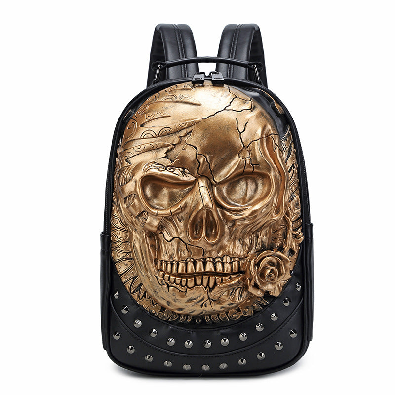 3D Stereo Personalized Skull Backpack