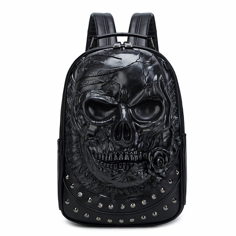 3D Stereo Personalized Skull Backpack