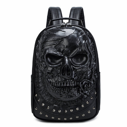 3D Stereo Personalized Skull Backpack