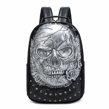 3D Stereo Personalized Skull Backpack