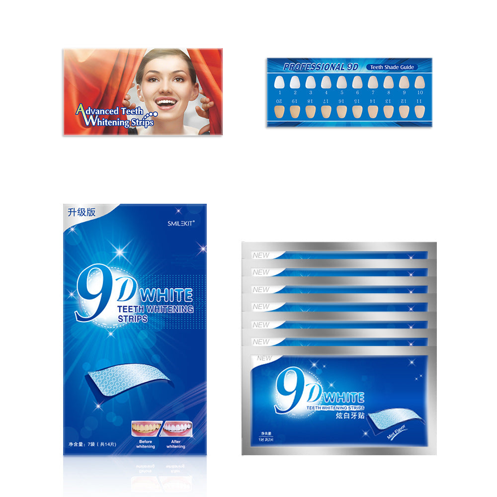 3D Teeth Whitening Strips, 5D Teeth Whitening Strips, 9D Teeth Whitening Strips