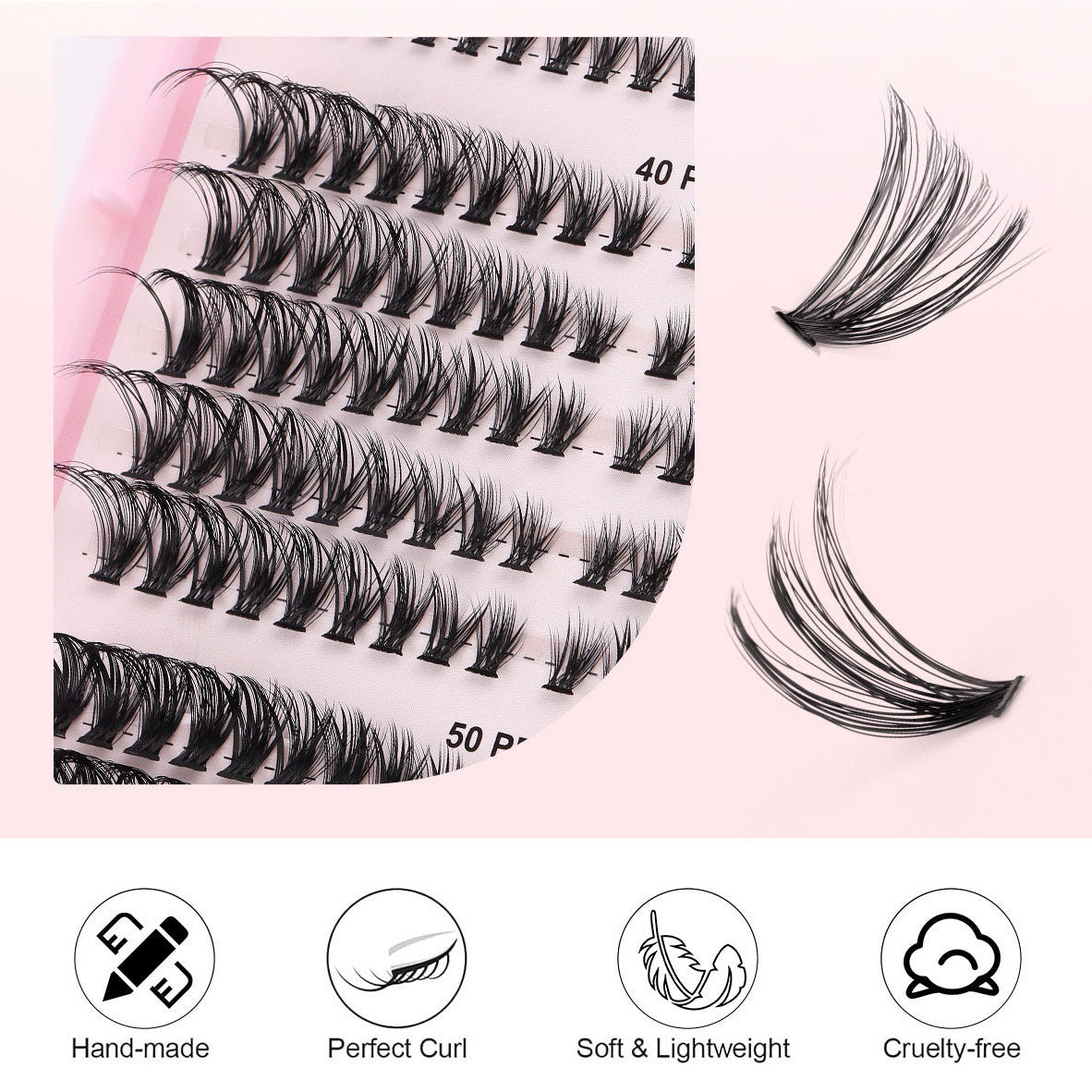 3D Volume False Eyelashes Complete Kit