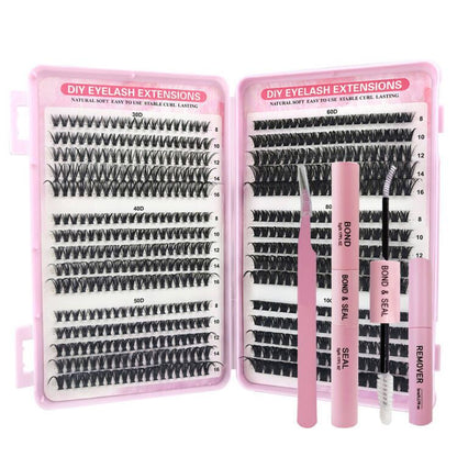 3D Volume False Eyelashes Complete Kit