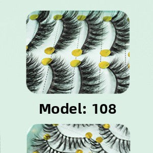 3D Voluminous False Eyelashes 10 Pairs