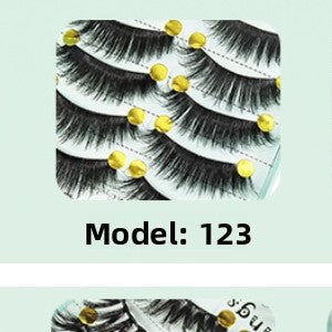 3D Voluminous False Eyelashes 10 Pairs