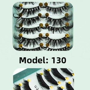 3D Voluminous False Eyelashes 10 Pairs