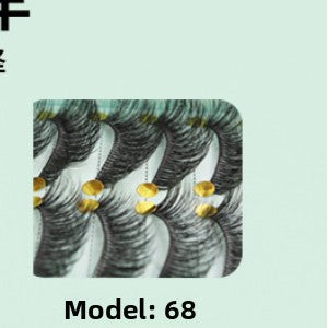 3D Voluminous False Eyelashes 10 Pairs