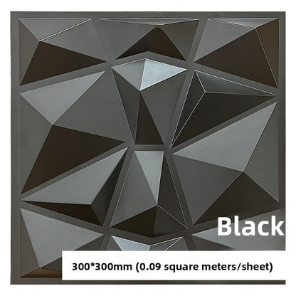 3D waterproof relief wall panel