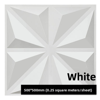 3D waterproof relief wall panel