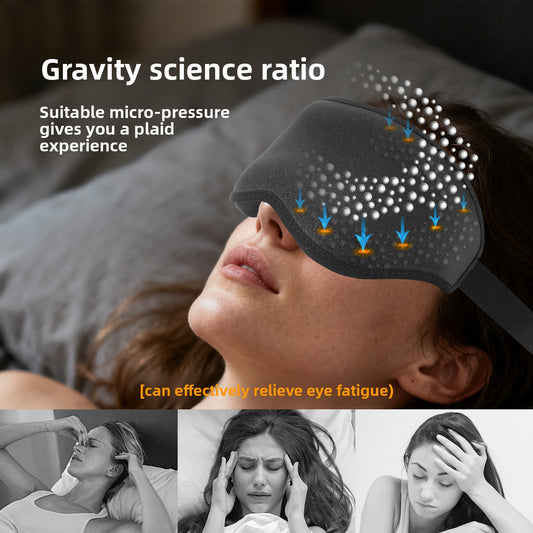 3D Weighted Sleep Mask