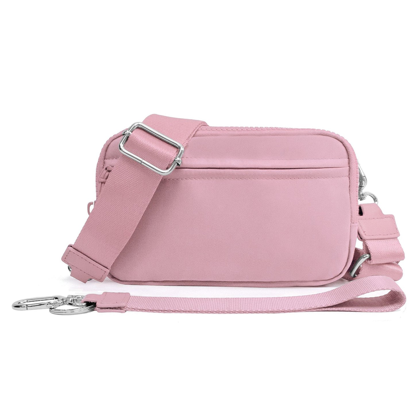 Men's Waterproof Crossbody Waist Bag Double Layer