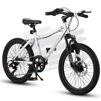 Kids Mountain Bicycles – 7 Speed, Suspension & Safe Brakes