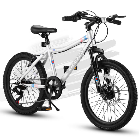 Kids Mountain Bicycles – 7 Speed, Suspension & Safe Brakes