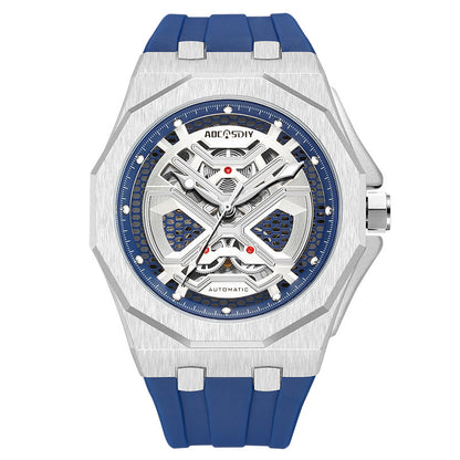 Buy Trendy Hollow Mechanical Watch with Water Resistance