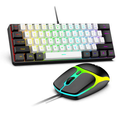 Wired Gaming Keyboard and Mouse for Enhanced Performance