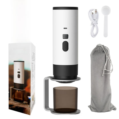 Portable Automatic Capsule Coffee Maker – On-the-Go Brewing