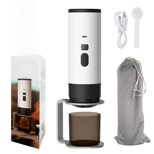 Portable Automatic Capsule Coffee Maker – On-the-Go Brewing