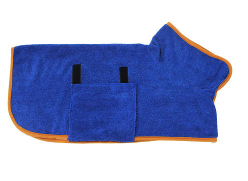 Buy Waist-Wrapped Microfiber Pet Bathrobe Super Absorbent Towel