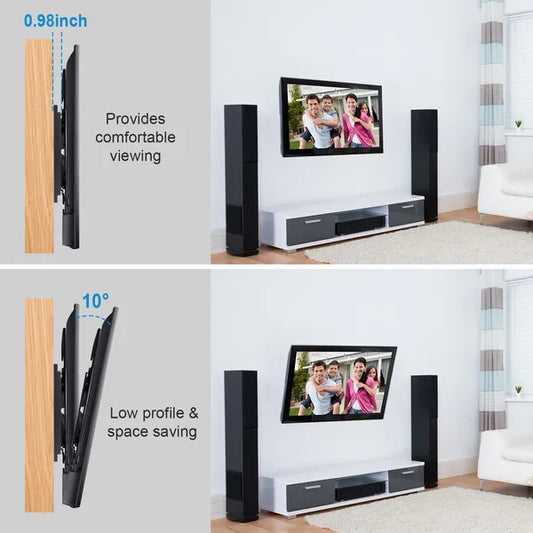 Tilt Dual Arm TV Wall Mount Brackets for 32-55in Screens