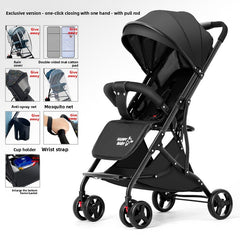 Elite Black Foldable Handle T3