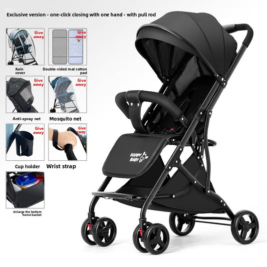 Baby Stroller for Safe City Walks and Daily Travel Comforts