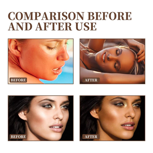 Self-Tanning Sun Cream Tanning Skin Care Moisturizing Firming